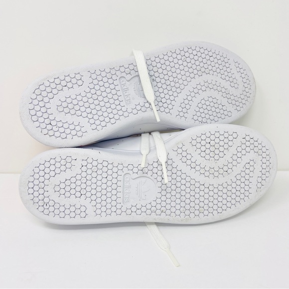 ADIDAS Stan Smith Originals Sneakers White Clear Pink Solar Red - Picture 7 of 7